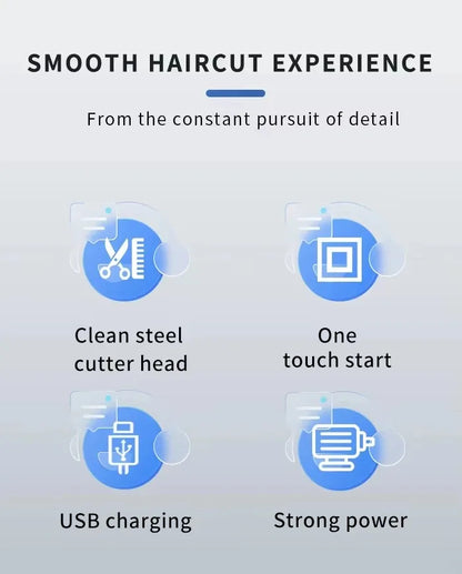 Kemei KM-PG809A KM-PG232 LCD USB Charging Hair Clipper