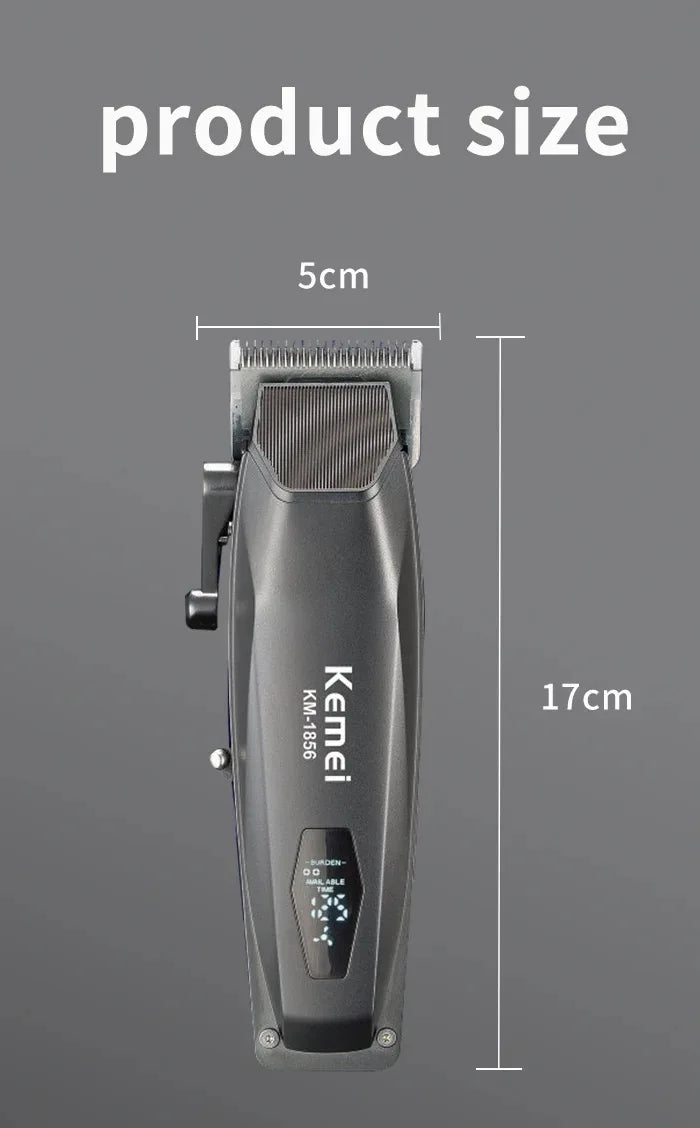 Kemei Professional Barber Hair Clippers USB Rechargeable