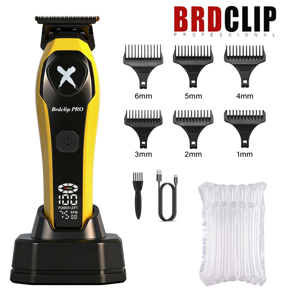 BRDCLIP 619 339 Hair Clippers Cordless Clippers Barber Electric