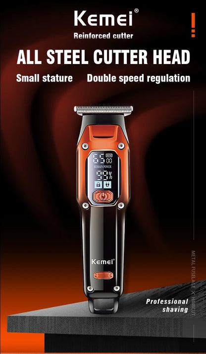Kemei Hair Trimmer Hair Clipper Professional Barber Trimmer KM-658