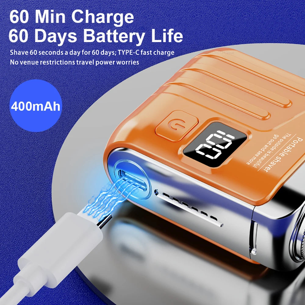 New Double-headed Mini Magnetic Shaver for Men
