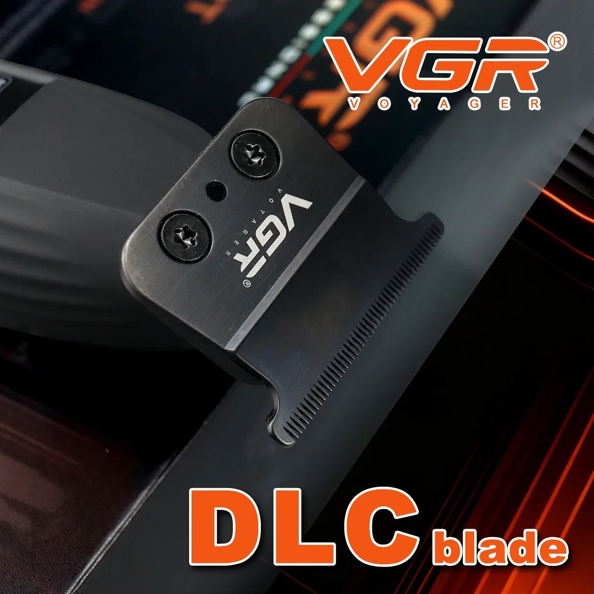 VGR V-889T Professional Hair Trimmer 9000 RPM Gradient Color