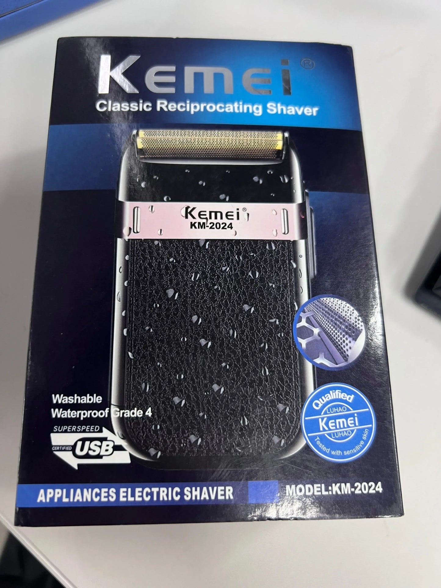 KEMEI Professional Electric Shaver for Men Electric Razors