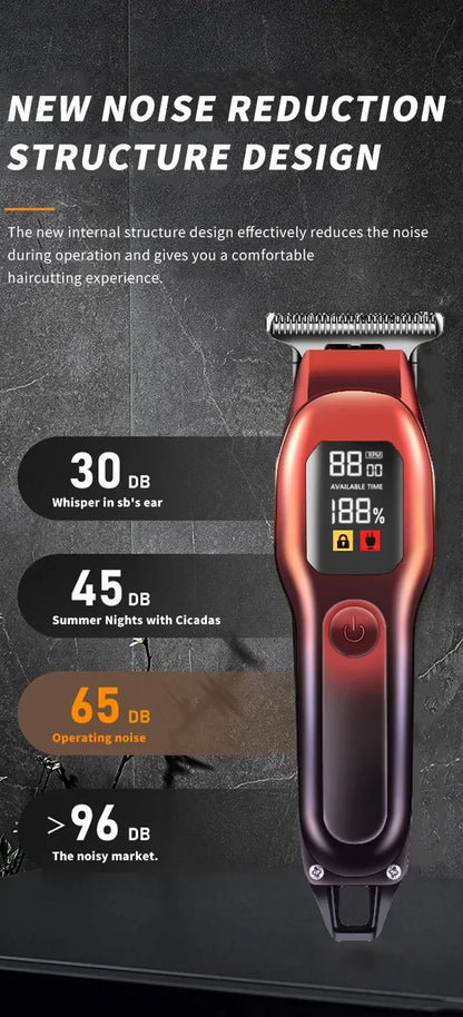 Hair Beard Trimmer for Men Professional T Liners Clippers Kit