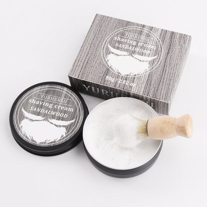 Sandalwood Shaving Soap 80g Natural Glycerin Based