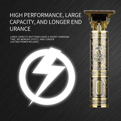 Kemei Electric Hair Clipper Cordless Trimmer T Shape Blade KM-T9