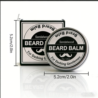 Strong Hold Beard Wax 30g Natural Shape,