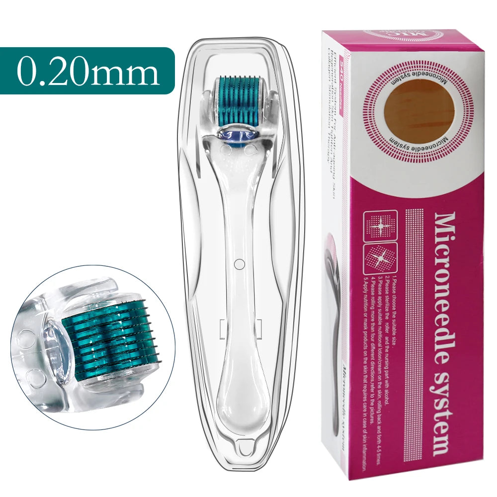 540 Titanium Derma Roller Micro Needle Roller