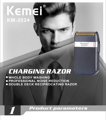 Kemei KM-2628 KM-678 KM-2024 USB Rechargeable Hair Clipper