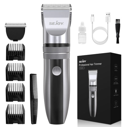 Sejoy Professional Hair Clippers for Men Beard Trimmer