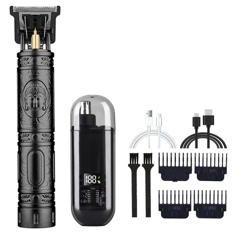 New Nose Hair Trimmer And T9 Hair Clipper Set For