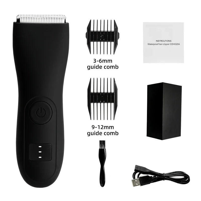 Mens Body Hair Trimmer and Women Lady Shaver Hair Removal Bikini Trimmer