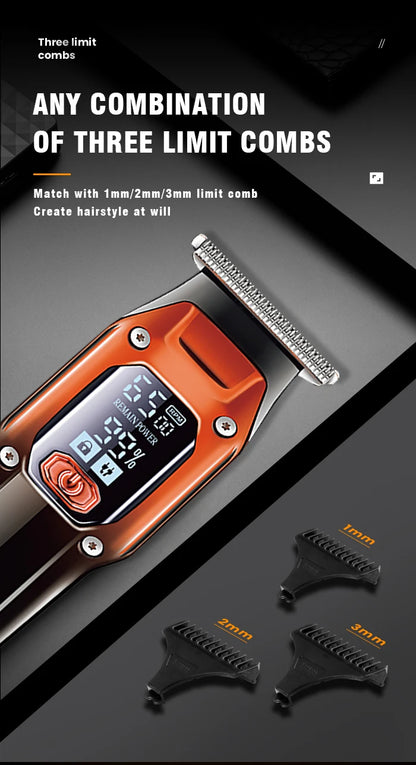 Kemei Hair Trimmer Hair Clipper Professional Barber Trimmer KM-658