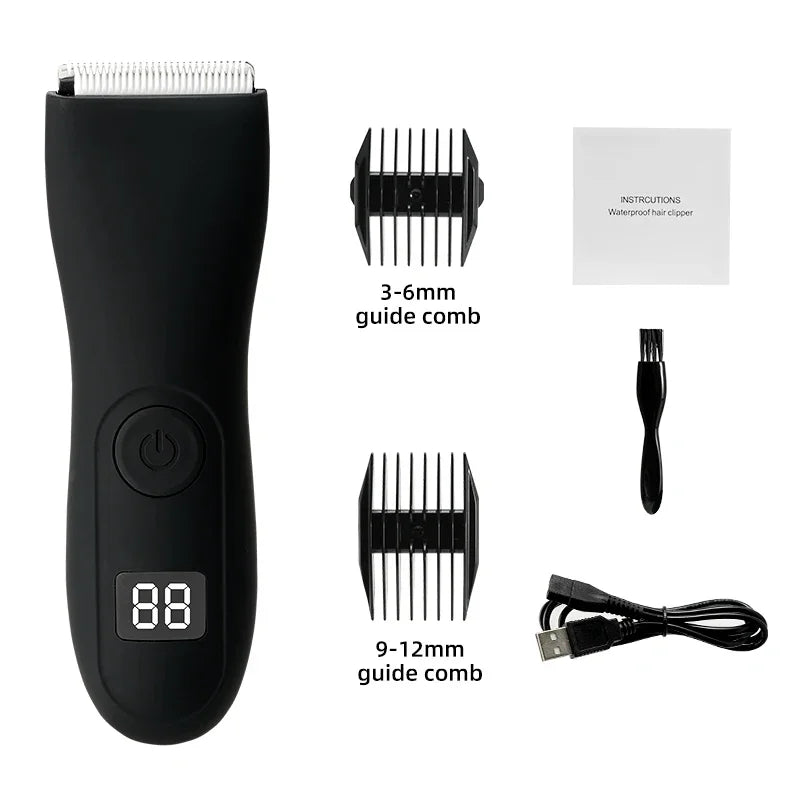 Mens Body Hair Trimmer and Women Lady Shaver Hair Removal Bikini Trimmer