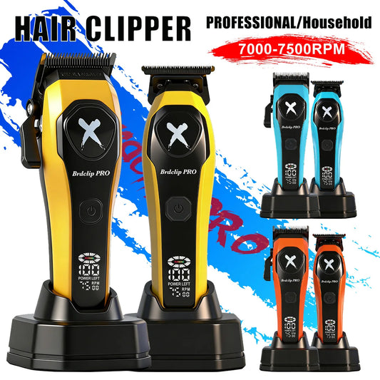 BRDCLIP 619 339 Hair Clippers Cordless Clippers Barber Electric