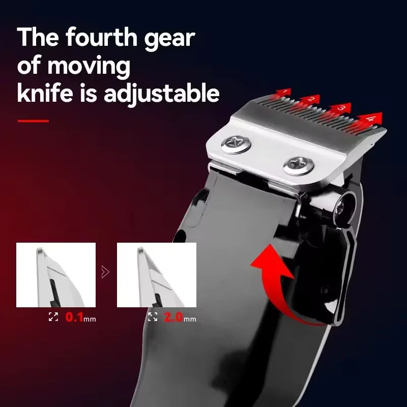 Kemei KM-PG809A KM-PG232 LCD USB Charging Hair Clipper