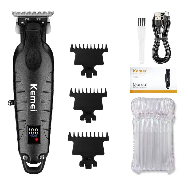 Kemei  Hair Clipper Professional Trimmer Cordless Haircut km-2293