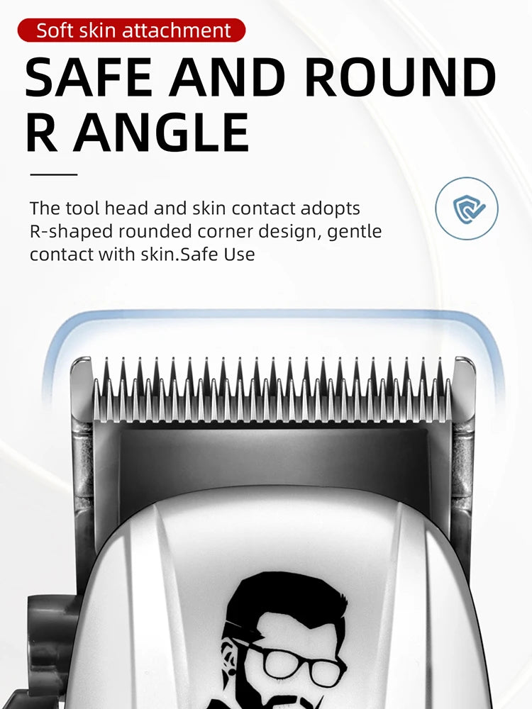 Kemei Pg809A Adjustable Powerful Hair Clipper Barber Electric Hair Trimmer