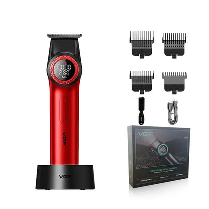 VGR Hair Trimmer Professional USB Hair Clipper Cordless