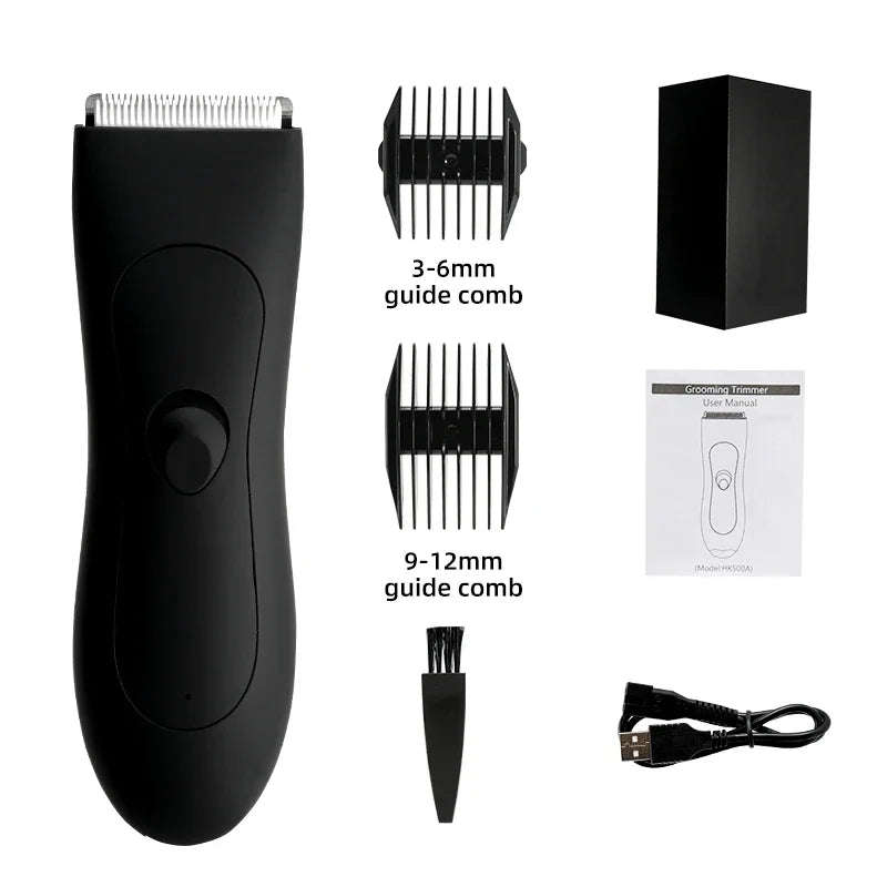 Mens Body Hair Trimmer and Women Lady Shaver Hair Removal Bikini Trimmer