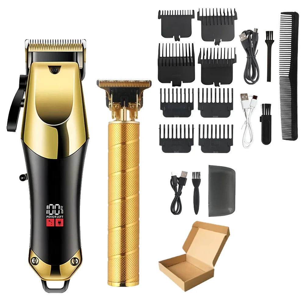 Wireless Hair Trimming for Men Hair Clippers Cordless Electric Shaver