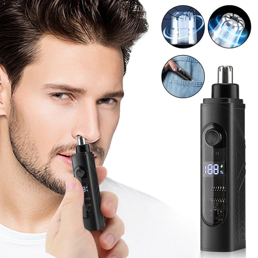 Mini Electric Nose Hair Trimmer Ear and Nose Hair Shaving