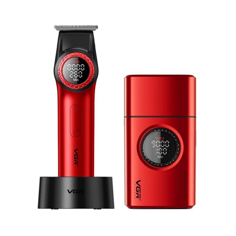 VGR 977 377 new hair trimming set high-end men's hair clipper