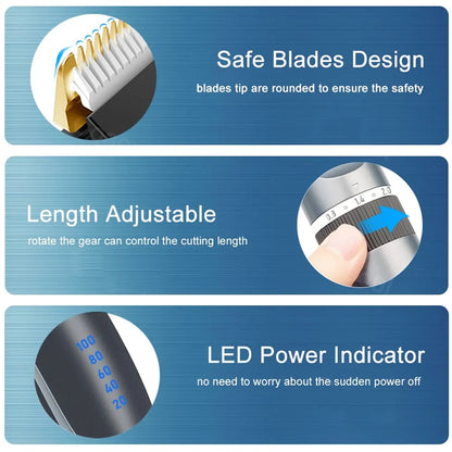 Hair Trimmer Clipper For Man Electric With Limit Comb