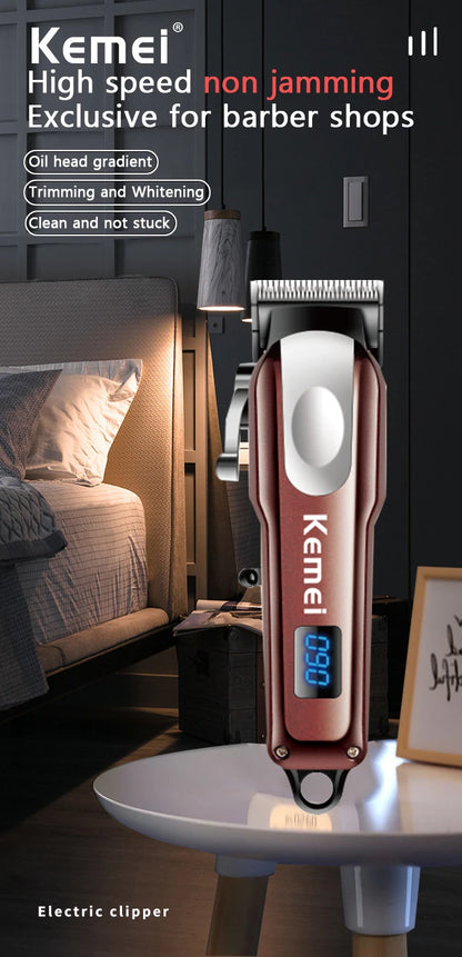 KEMEI Hair Clippers for Men Trimmer for Professional Beard Trimmer