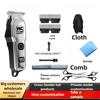 Hair Clipper Rechargeable Cordless Trimmer for Men Grooming