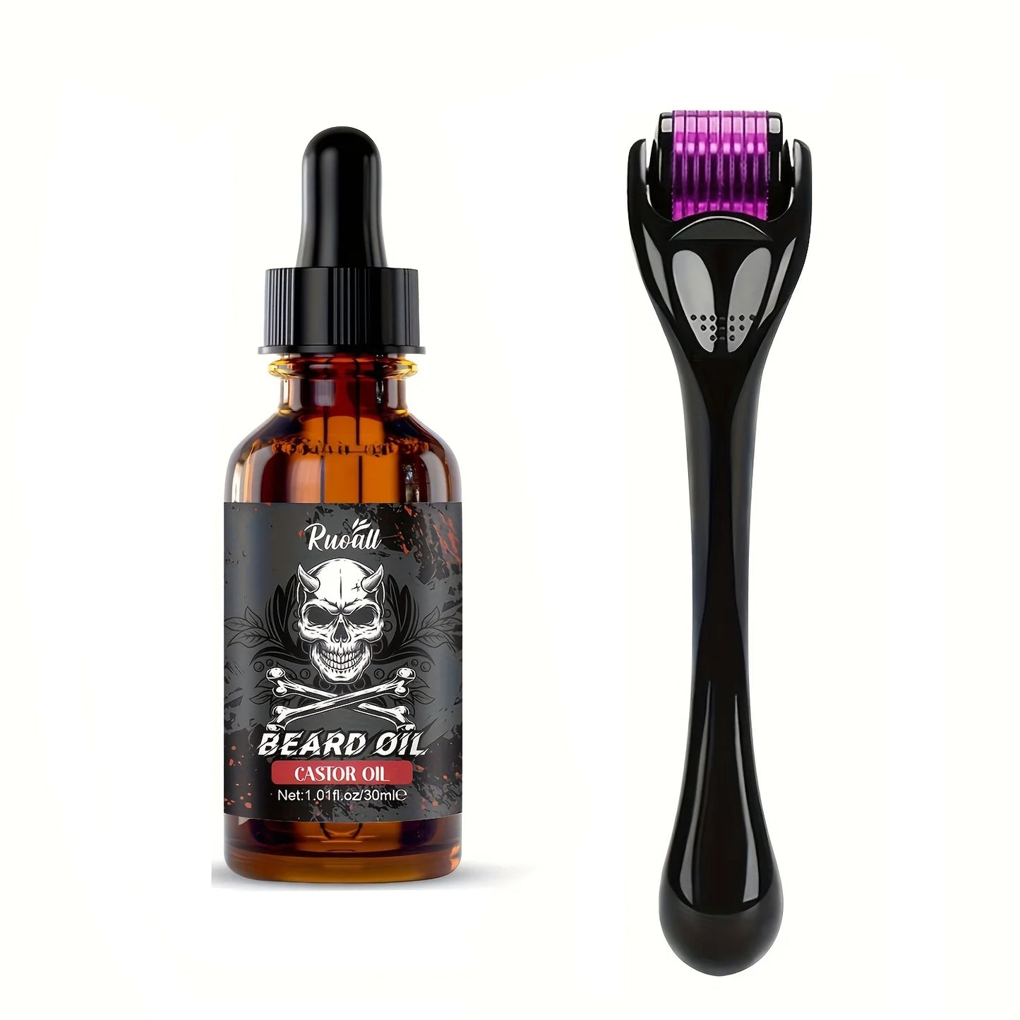 Beard essential oil rich in castor oil Beard Growth