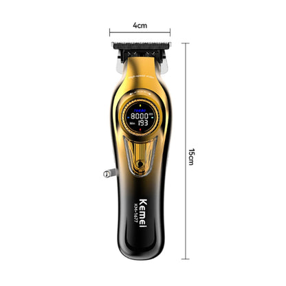 Kemei Hair Clippers Smart Digital Display Hair Clipper KM-1677