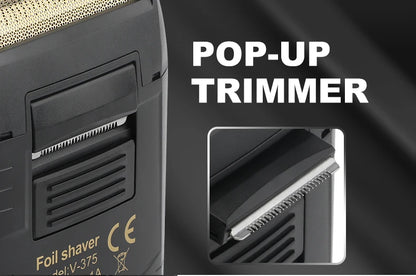 VGR Razor Rechargeable Shaver Professional Beard Trimmer V-375