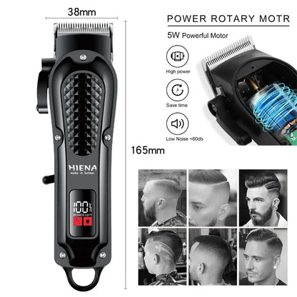 HIENA professional Hair Clipper for Barber Hair Trimmers