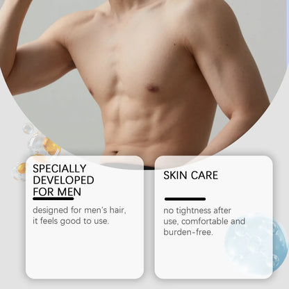 East Moon Men Hair Removal Cream Intimate Areas Painless Removal