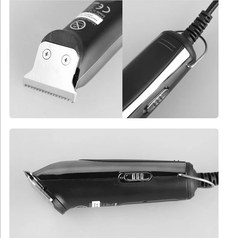 Kemei 850 professional hair trimmer plug in electric hair clipper