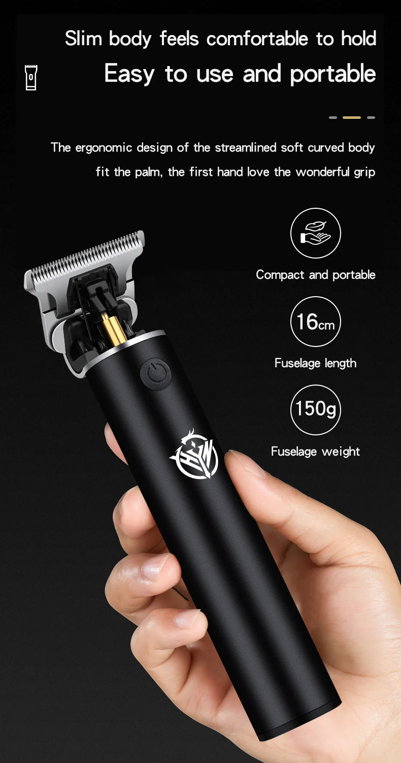 hiena Hair Clipper Barber Professional Cordless Trimmer HYN-212