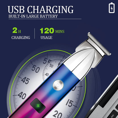 Kemei Professional Beard Trimmer for Men Rechargeable Shavers