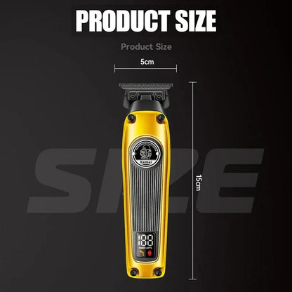 Kemei Multi-Purpose Haircut LCD Display km-1855 Hair Clippers