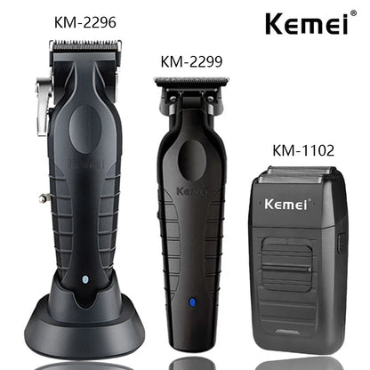 Kemei KM-2296 KM-2299 KM-1102 Professional Hair Clipper Kit