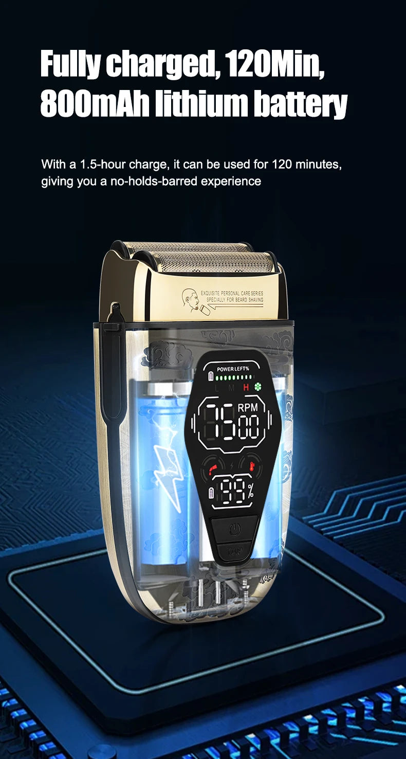 Unicorn Cordless Barber Hair Trimmer Electric Shaver for Men