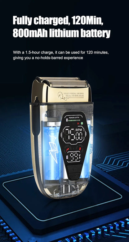Unicorn Cordless Barber Hair Trimmer Electric Shaver for Men