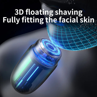 Electric Smart Shaver Household Car Shaver Digital Display