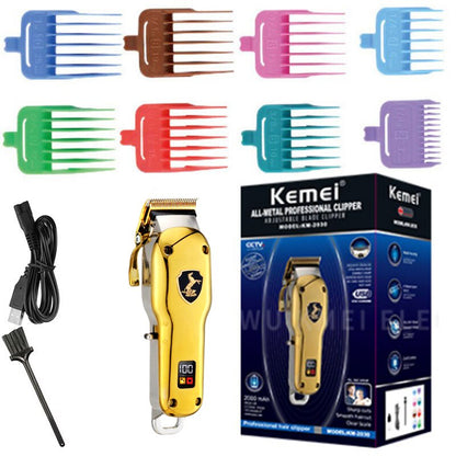 Original Kemei All-Metal Professional Hair Trimmer For Men Electric Beard Hair Clipper