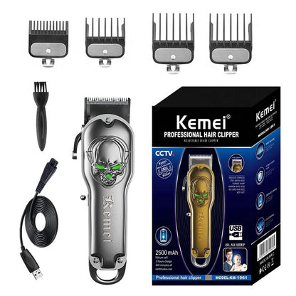 Original Kemei All Metal Hairdressing Hair Trimmer For Men