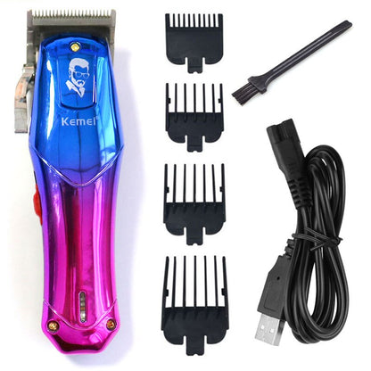 Original Kemei Cord/Cordless Powerful Men Hair Clipper Rechargeable