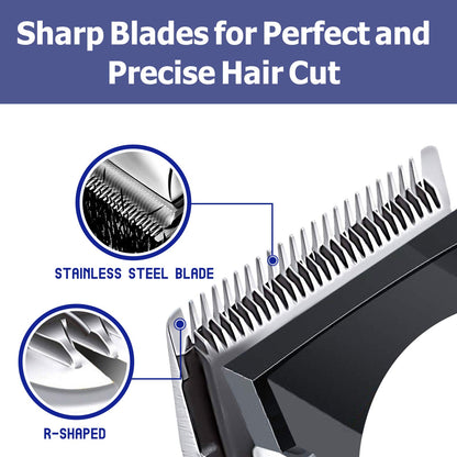 Professional Hair Clippers and Trimming Kit,