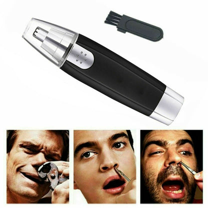 Electric Nose Ear Hair Trimmer Eyebrow Shaver Clipper Groomer Cleaner