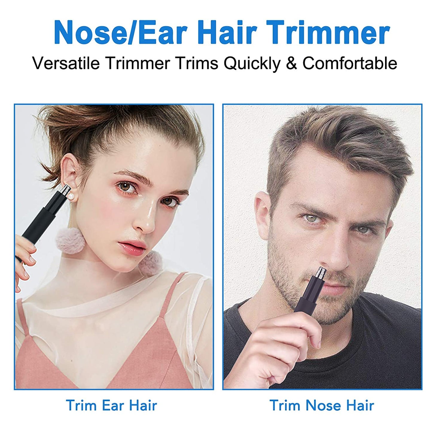 Ear And Nose Hair Timmer For Men And Women, Professional & Painless