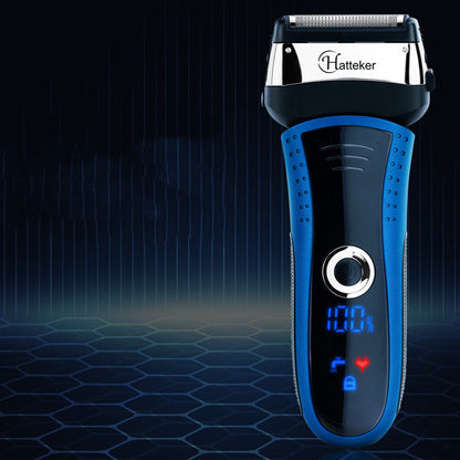 LCD Digital Display Smart Electric Shaver